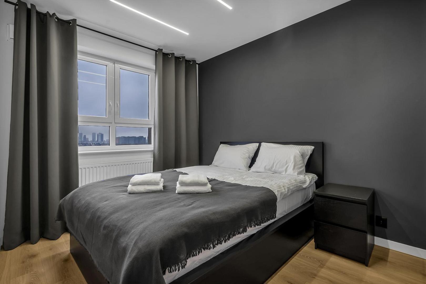 12Th Floor Wola Modern Apartment وارسو المظهر الخارجي الصورة