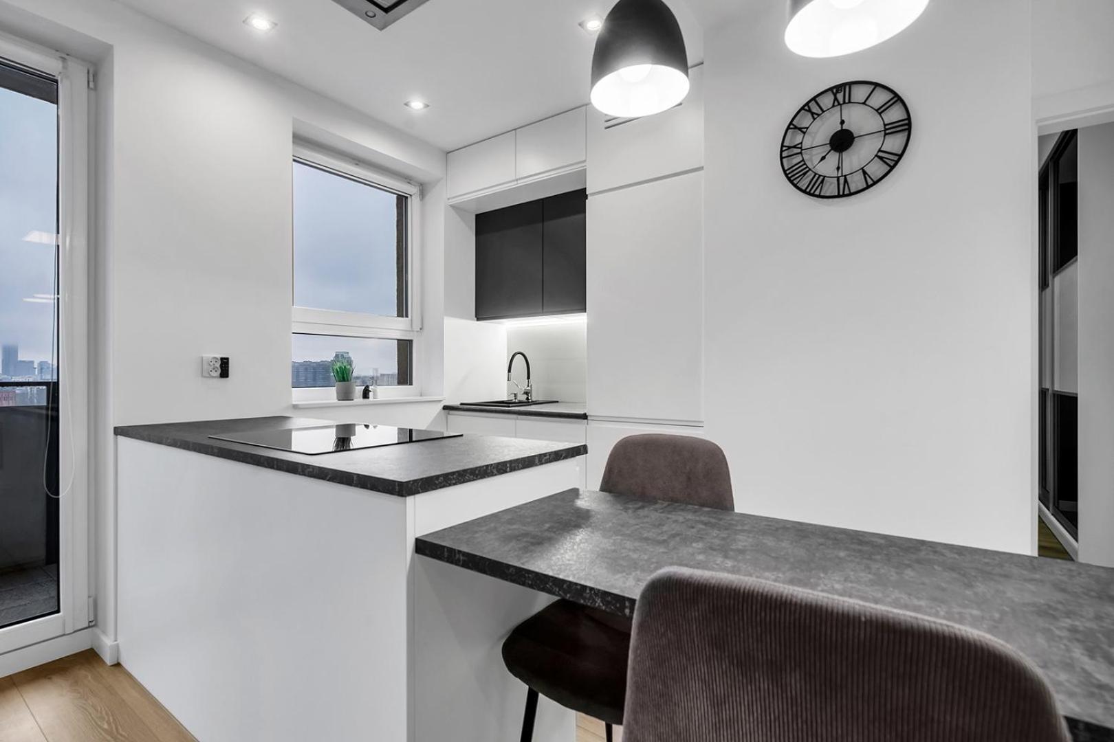 12Th Floor Wola Modern Apartment وارسو المظهر الخارجي الصورة