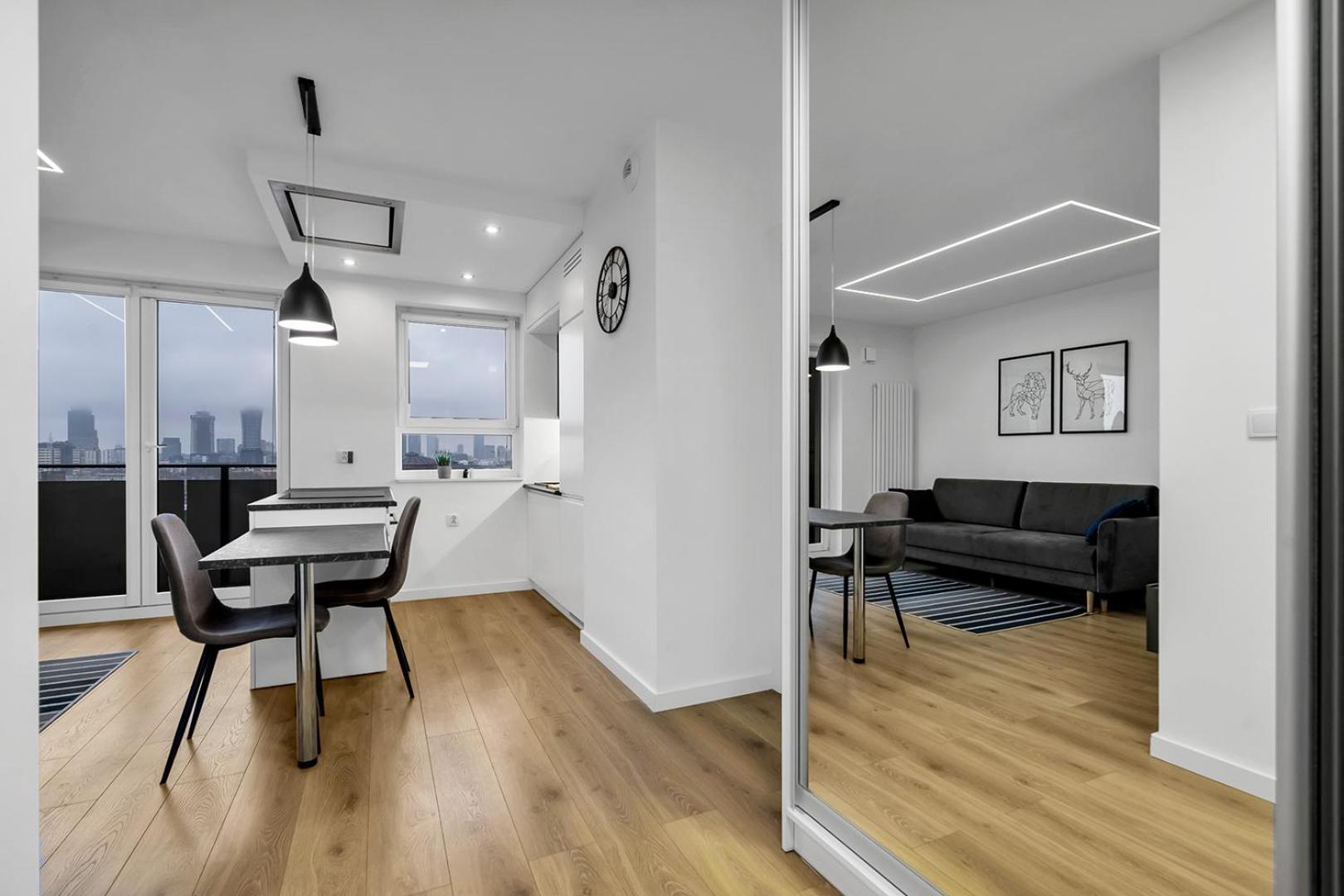 12Th Floor Wola Modern Apartment وارسو المظهر الخارجي الصورة